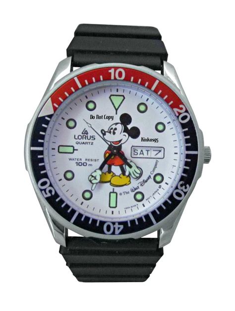 mickey mouse dive watch